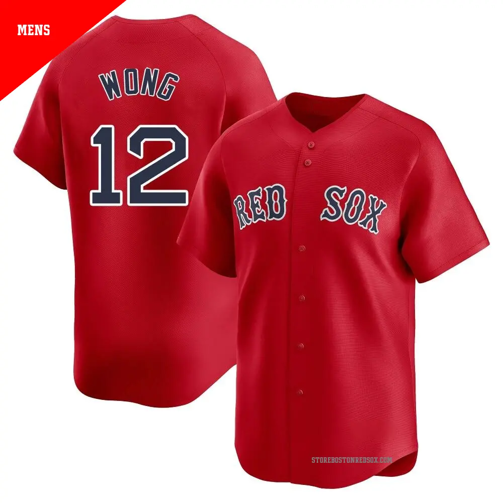 Connor Wong Jersey, Red Sox Connor Wong Home, Away, City Connect Jerseys - Red  Sox Shop